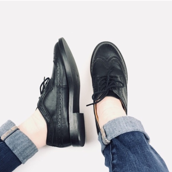 Urban Outfitters Shoes - BDG. Christina black wingtip oxfords